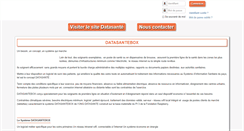 Desktop Screenshot of datasante.org