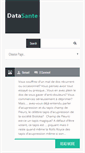 Mobile Screenshot of datasante.fr